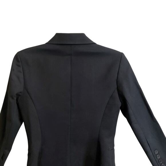 Zara Woman Black Blazer Jacket Women's Tailored Career Office Size 8 Lined Work - Picture 10 of 10